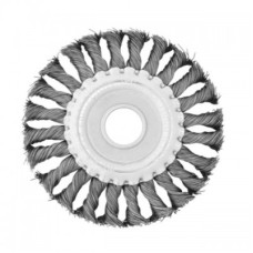 Щітка кільцева 115x22,2 мм (пучки витого дроту) INTERTOOL BT-7115