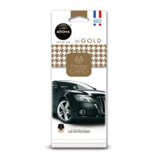 Ароматизатор Aroma Car Prestige Card Gold 92666