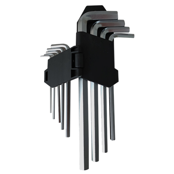 Набір шестигранних ключів Miol 9шт (56-396)