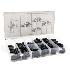 Набір гумових втулок 180шт. KR-6002 K7970, ціна за 1 шт.