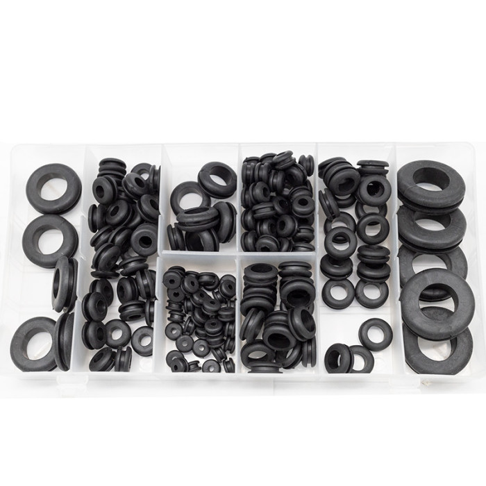 Набір гумових втулок 180шт. KR-6002 K7970, ціна за 1 шт.