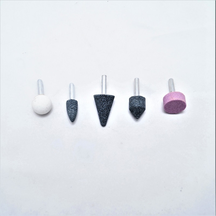 Набір шліфувального каміння 6мм (5шт у наборі) Mastertool арт. 12-2015