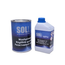 Грунт реактивний жовто-зелений SOLL S-WP 1 2:1 HS (1л + отв.0,5л)