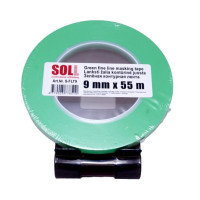 Стрічка контурна зелена SOLL 9 мм х 55 м (S-FLT9)