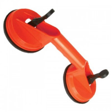 Тримач-присоска для скла подвійна 2x120 мм, max 80 кг INTERTOOL HT-7102