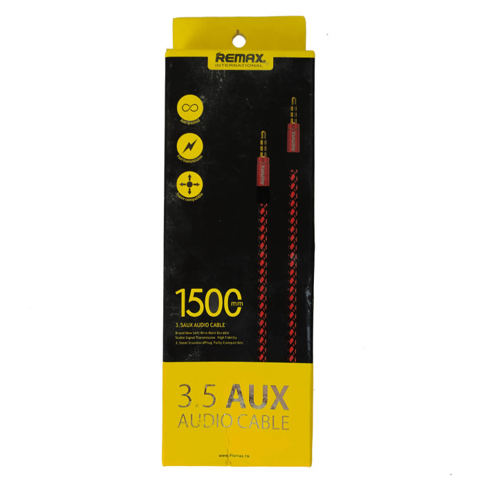 Кабель для гаджетів AUX PRO 3.5m, довжина 1,5 м
