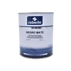 Фарба алкідна ROBERLO NEGRO MATE 44912, чорний мат, 1л