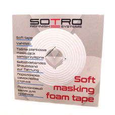 Поролоновий самоклеючий валик SOTRO Soft Tape 13мм*50м - T056050 (ціна за шт.)