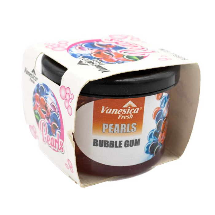 Ароматизатор VANESICA PEARLS FRESH BUBBLE GUM (гель, коло, банка)