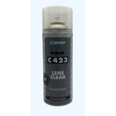 Лак для фар в аерозолі BODY LENS CLEAR, 400 мл