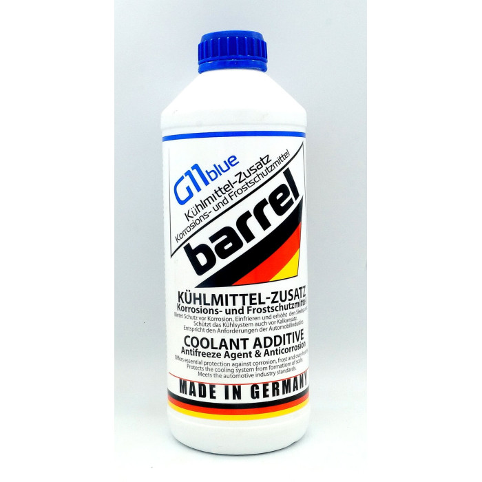 Антифриз концентрат Barrel G11 Blue синій 1,5 л (арт. BRO-G11B)