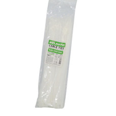 Хомути пластикові BELAUTO W48350 4,8x350 мм Білі (100 шт. в упаковці)