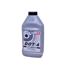 Тормозна рідина DOT-4, 0,5л LUXE (сіра)