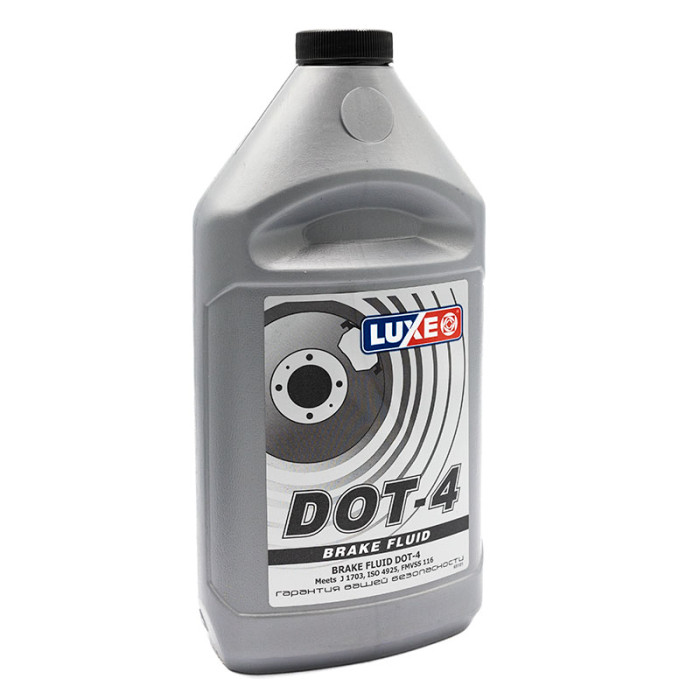 Тормозна рідина DOT-4 1л. LUXE (сіра)