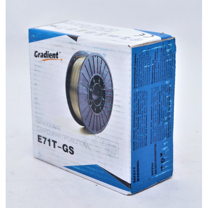 Дріт флюсовий E71T-GS ф 0,8мм котушка D100-1
