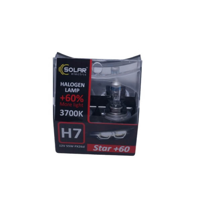 Лампа H7 12v 55W SOLAR PX26d