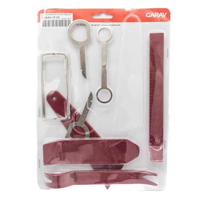 Набір для монтажника автомагнітол Carav IT-33