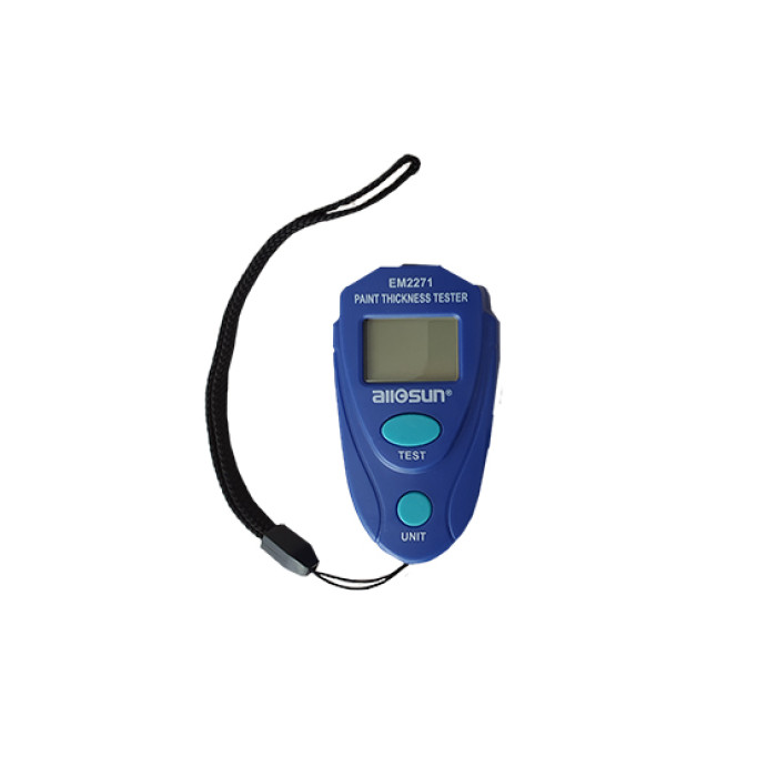 Автомобільний товщиномір Allosun EM2271 для лакофарбового покриття.