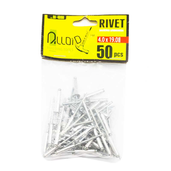 Заклепка алюмінієва Alloid 50шт