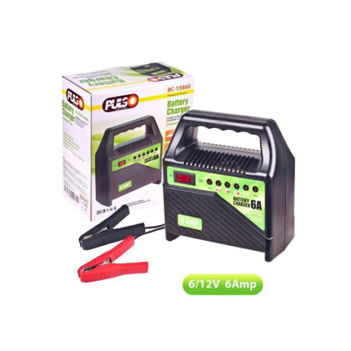 Зарядний пристрій АКБ Pulso 6/12V BC-15860