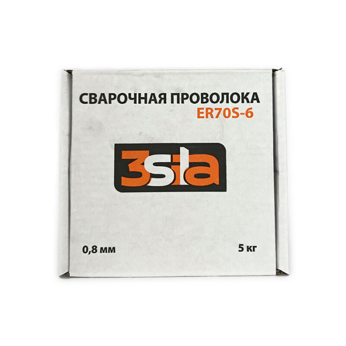 Зварювальний дріт ER70S-6, 3Sila 5кг 0.8мм