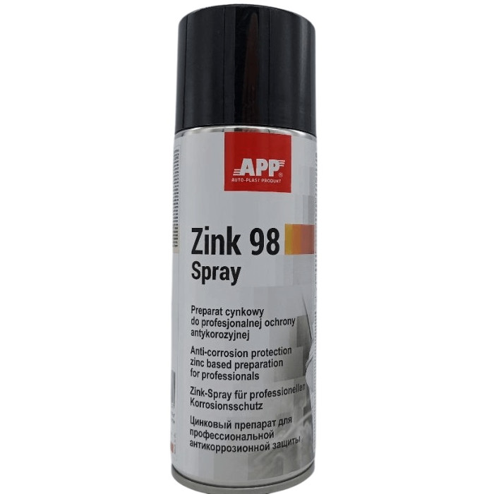 Цинк в аерозолі APP Zink 98 Spray, 400мл (арт. 210441)