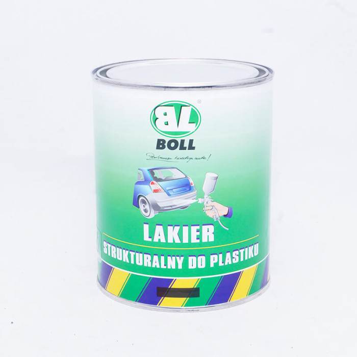 Фарба для бампера чорна структурна BOLL 14012, 1л