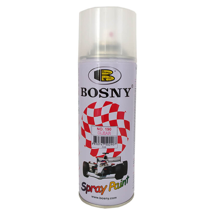 Акриловий лак в аерозолі BOSNY №190 400мл