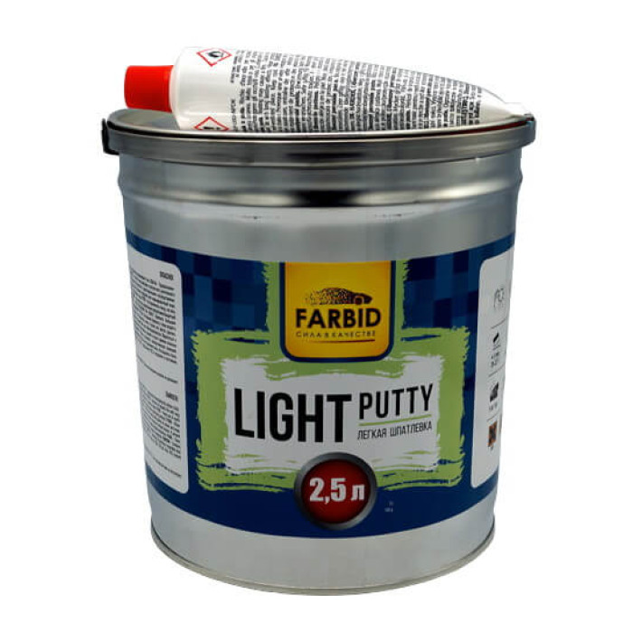 Шпаклівка легка FARBID Light 2.5л.