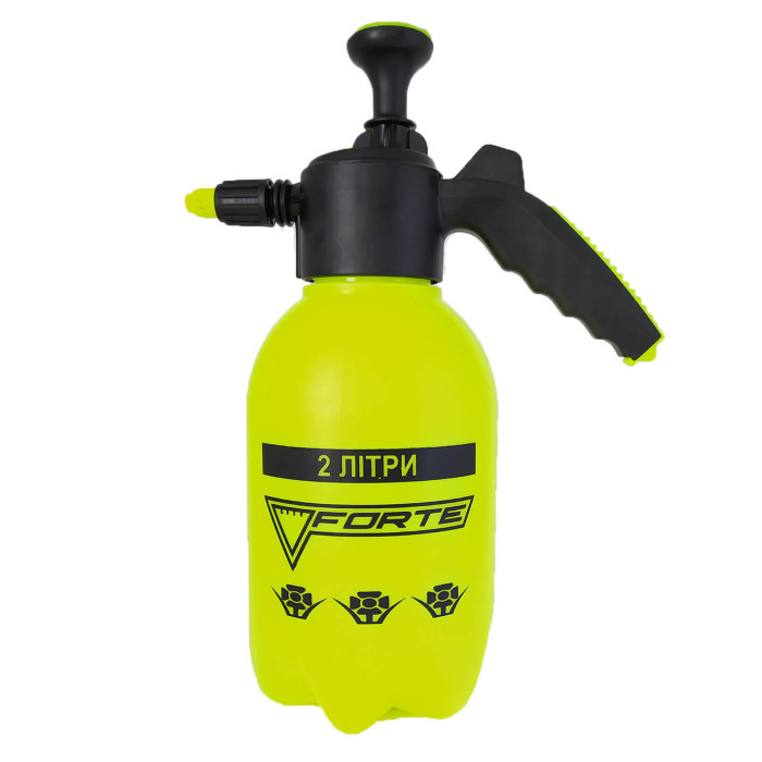 Пляшка кислостійка з розпилювачем та помпою Farbid (11111) 2 л