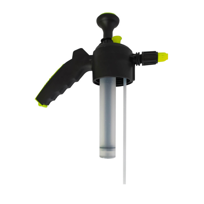 Пляшка кислостійка з розпилювачем та помпою Farbid (11111) 2 л