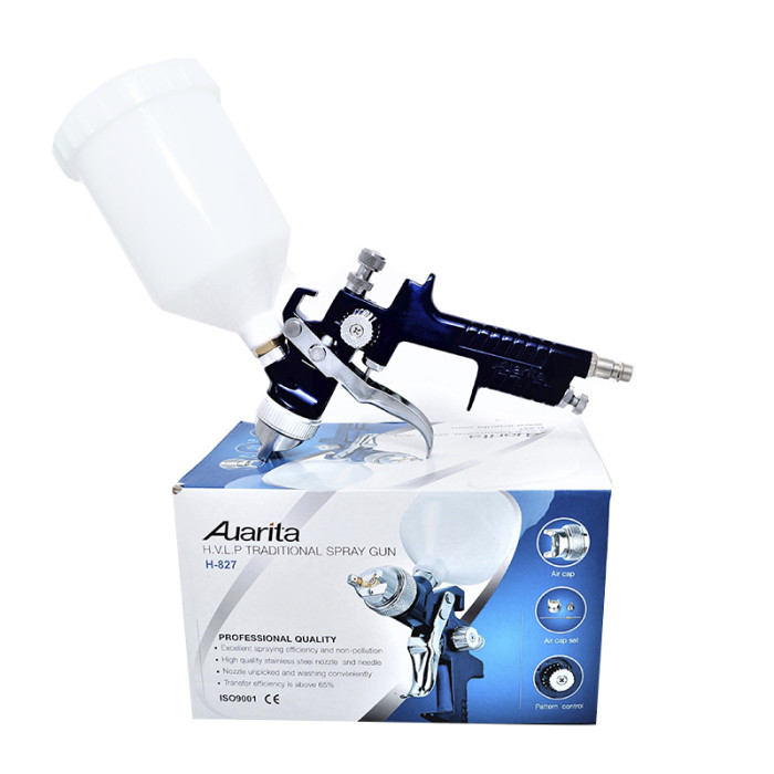 Краскопульт Auarita пневматичний HVLP дюза 1.4 мм H-827B