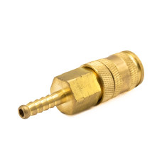 Швидкороз'ємне з'єднання з клапаном шланг SIGMA 06мм Латунь