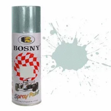 Акрилова фарба в аерозолі срібло для дисків BOSNY 400мл