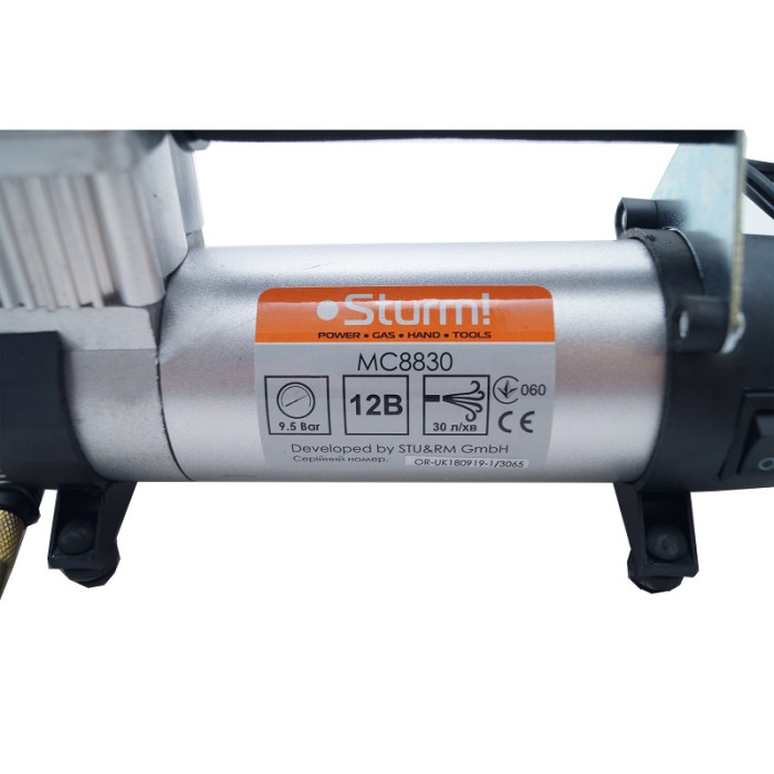 Компресор повітряний автомобільний Sturm MC8830