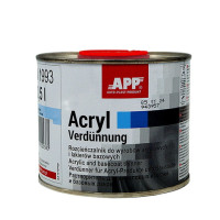Розчинник до продуктів акрилових та базових APP 2K-Acryl Verdünnung 0.5л (арт. 030095)