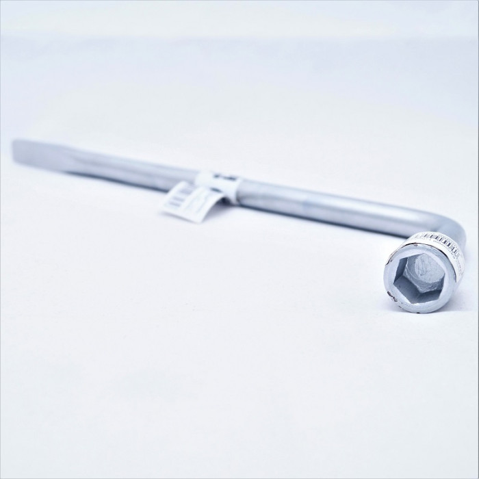 Ключ балонний L-подібний MASTERTOOL 17 мм 350х14 мм (73-0117)