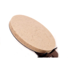 Полірувальне коло Sotro D125/10мм з повсті, на липучці (арт. T091002)