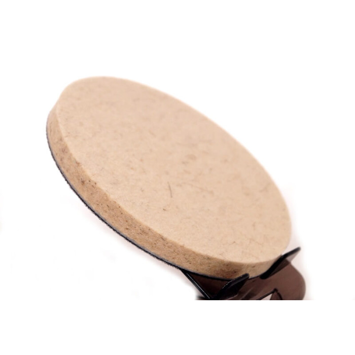 Полірувальне коло Sotro D125/10мм з повсті, на липучці (арт. T091002)