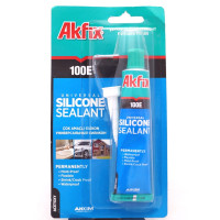 Силікон Akfix - тюбик 50 мл, прозорий (100E) (SA111)
