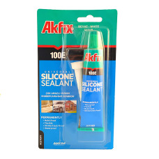 Силікон-тюбик AKFIX 50мл білий