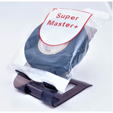 Стрічка ізоляційна Х/Б 20 Super Master Clear, 15 м, чорна