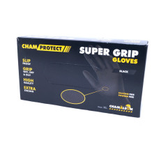 Рукавички нітрилові чорні XL (80шт) CHAMALEON 48903 (ціна за пару)