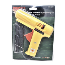 Пістолет клейовий KING STD KS-0577, з регулятором