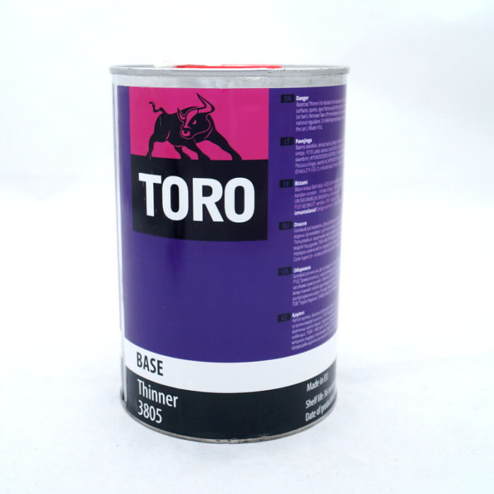 Розчинник для базових покриттів TORO 3805 1л