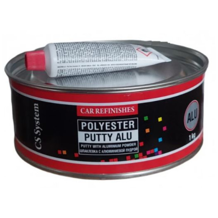 Шпаклівка з алюмінієвим пилом 1кг CS System Alu