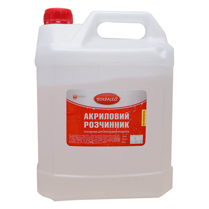 Акриловий розчинник IMEX ПОКРАСКО 3,2 кг/4л