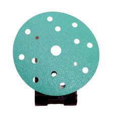 Абразивні круги на пластиковій основі SOLL D150мм 15 відп. P80 колір зелений