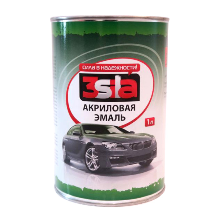 Автоемаль акрилова 3Sila 1л. без затверджувача