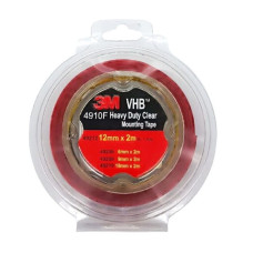 Двостороння клейка стрічка 3M 4910 прозора, товщина 1 мм